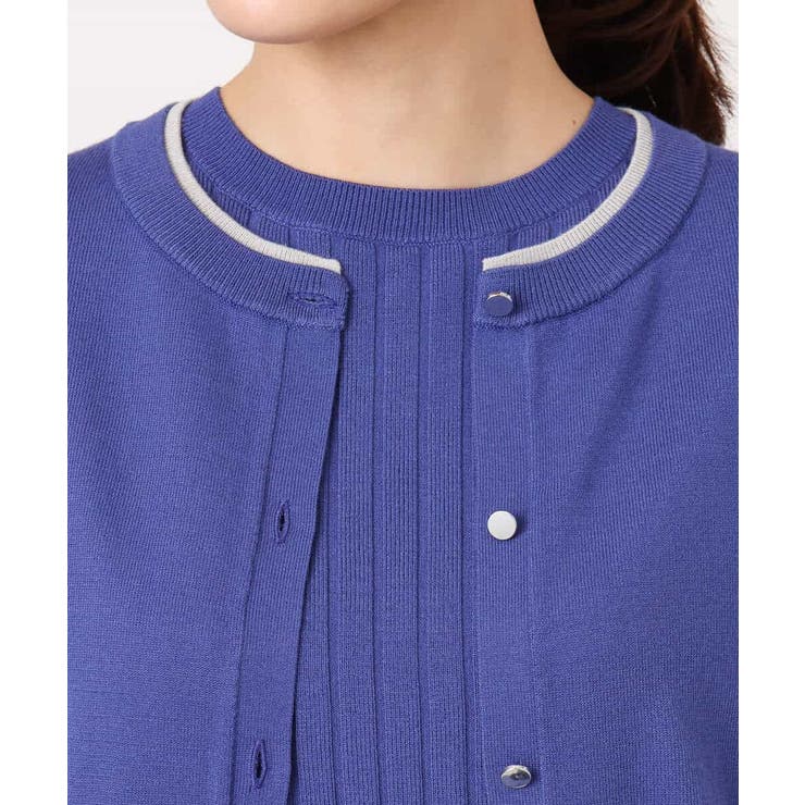 配色デザインカラーニットアンサンブル/洗える | MK MICHEL KLEIN | 詳細画像37 