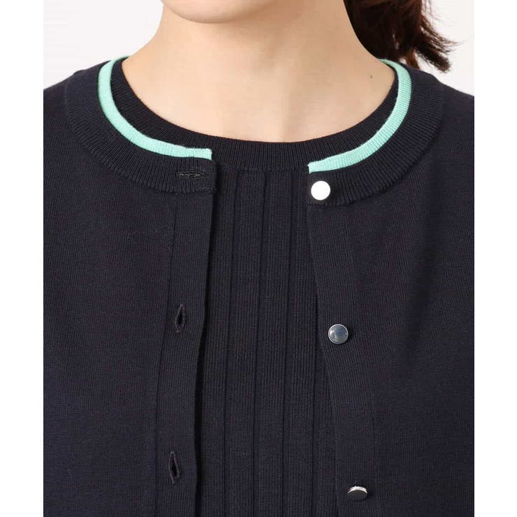 配色デザインカラーニットアンサンブル/洗える | MK MICHEL KLEIN | 詳細画像41 