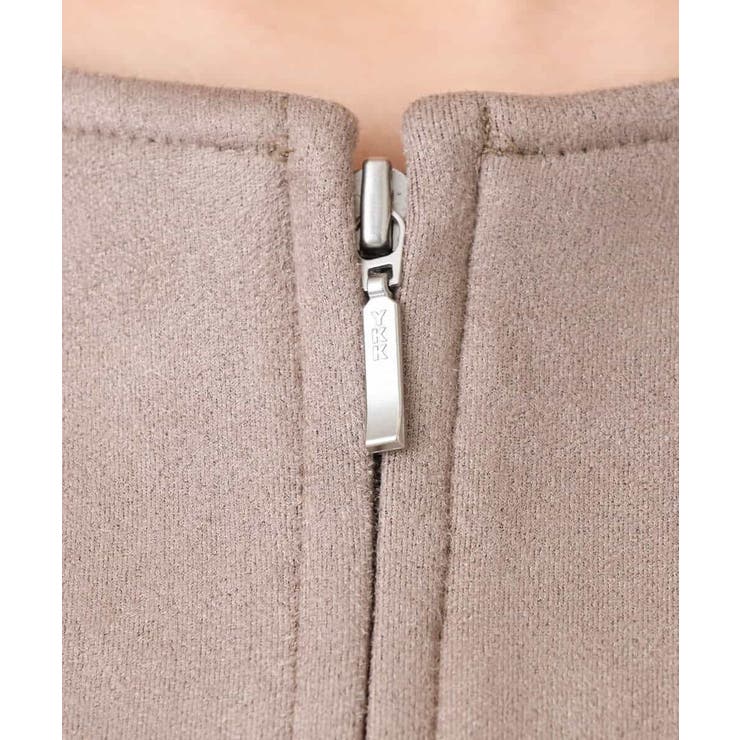 フェイクスウェードショートブルゾン/洗える | MK MICHEL KLEIN | 詳細画像14 