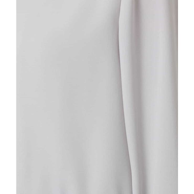 ギャザーデザイン ジップアップブルゾン/撥水/防シワ/洗える | MK MICHEL KLEIN | 詳細画像2 