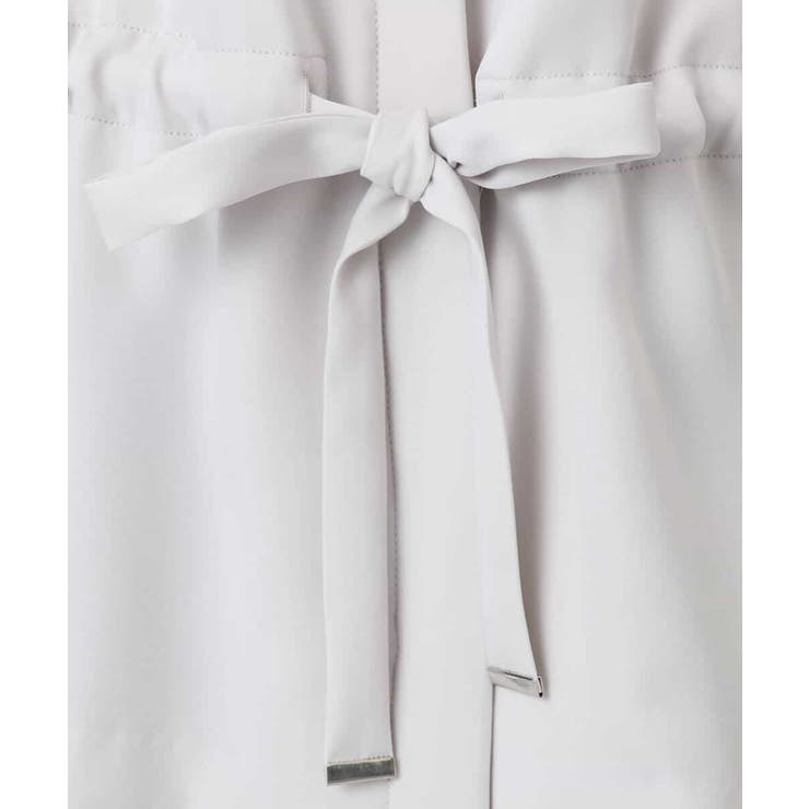 ギャザーデザイン ジップアップブルゾン/撥水/防シワ/洗える | MK MICHEL KLEIN | 詳細画像22 