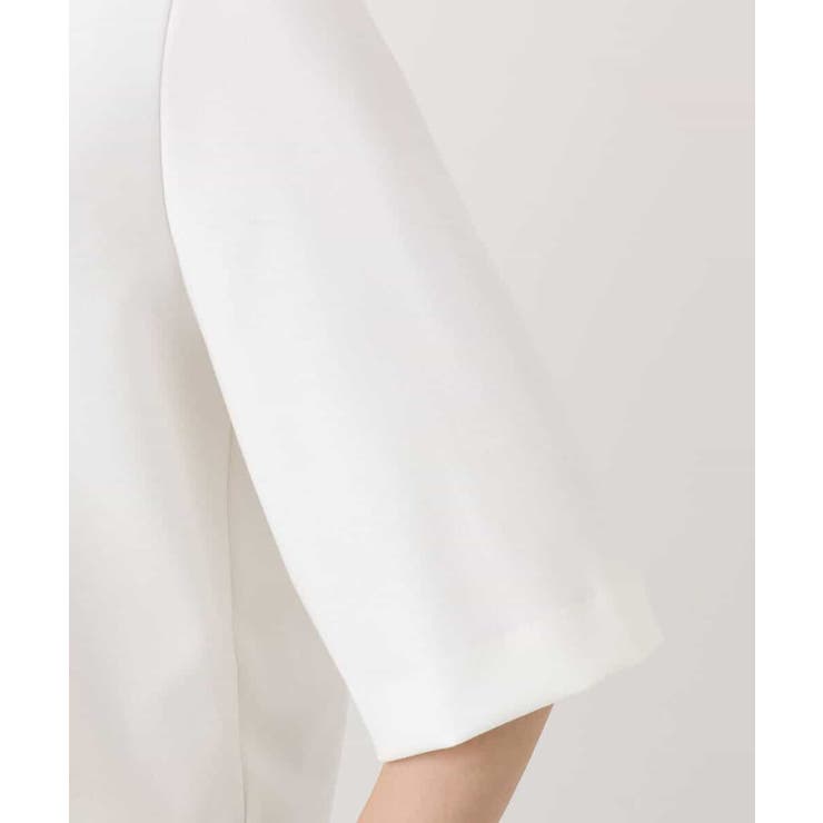 ポンチプルオーバー×ティアードフリルタンクトップ ツインセット/洗える | MK MICHEL KLEIN | 詳細画像19 