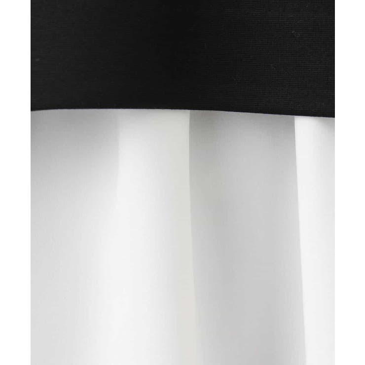 ポンチプルオーバー×ティアードフリルタンクトップ ツインセット/洗える | MK MICHEL KLEIN | 詳細画像26 