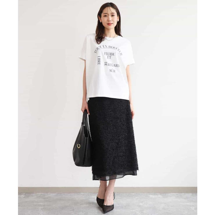 [UVカット/接触冷感/洗える]デザインロゴTシャツ | MK MICHEL KLEIN | 詳細画像10 
