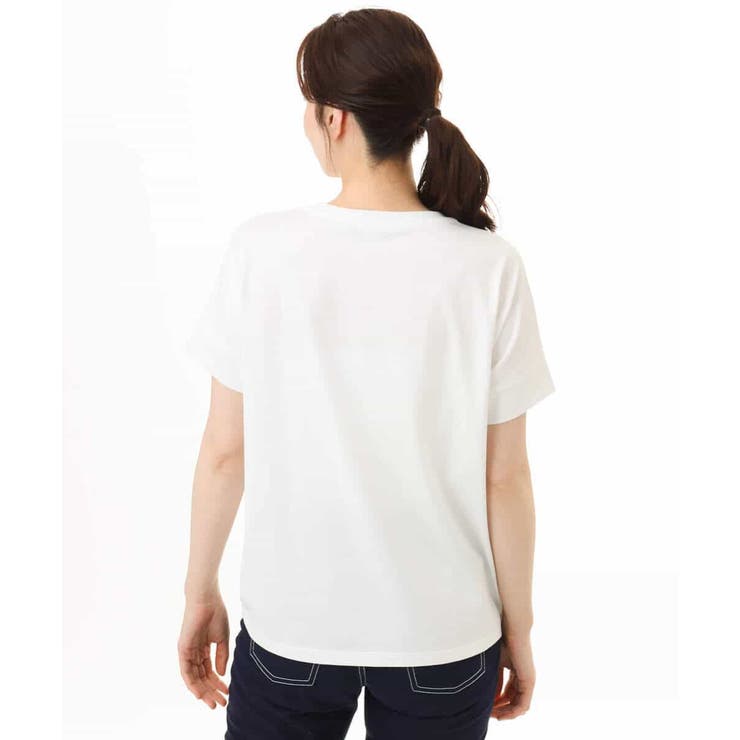 [UVカット/接触冷感/洗える]デザインロゴTシャツ | MK MICHEL KLEIN | 詳細画像15 