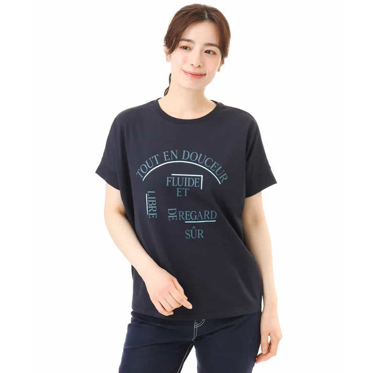 [UVカット/接触冷感/洗える]デザインロゴTシャツ | MK MICHEL KLEIN | 詳細画像20 