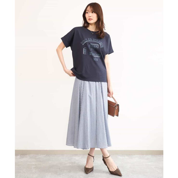 [UVカット/接触冷感/洗える]デザインロゴTシャツ | MK MICHEL KLEIN | 詳細画像6 