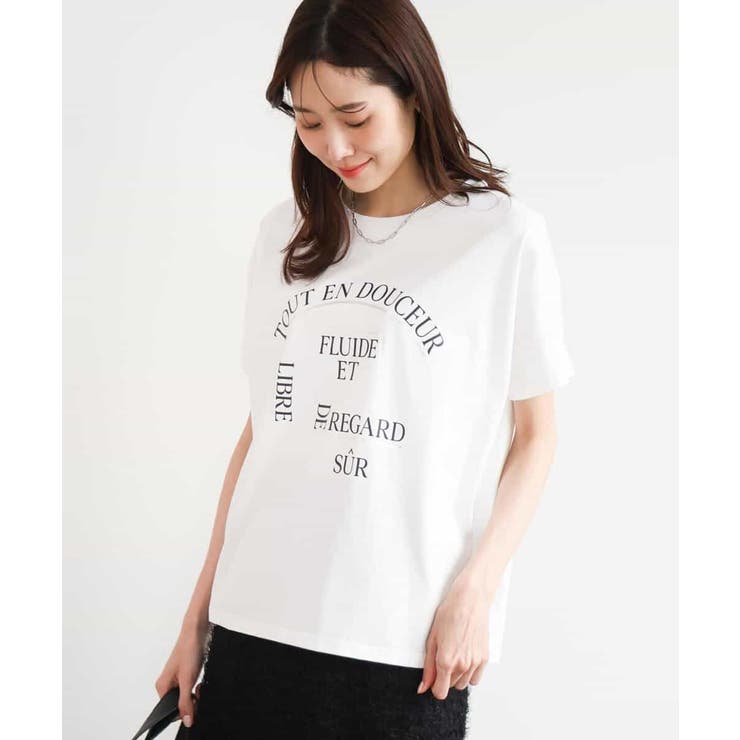 [UVカット/接触冷感/洗える]デザインロゴTシャツ | MK MICHEL KLEIN | 詳細画像8 