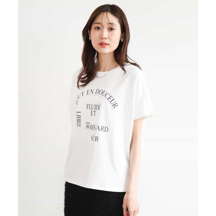 [UVカット/接触冷感/洗える]デザインロゴTシャツ | MK MICHEL KLEIN | 詳細画像9 