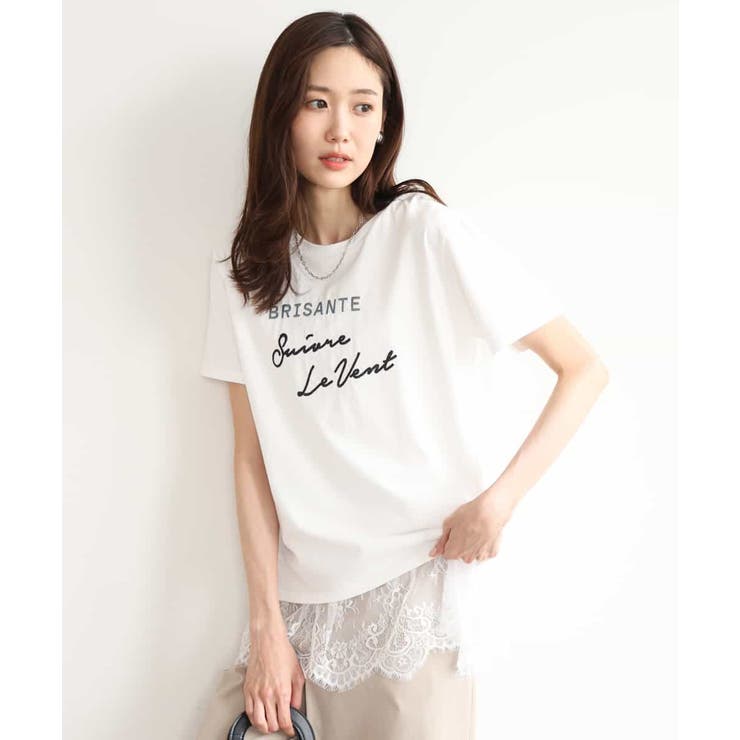 [UVカット/接触冷感/洗える]デザインロゴTシャツ | MK MICHEL KLEIN | 詳細画像1 