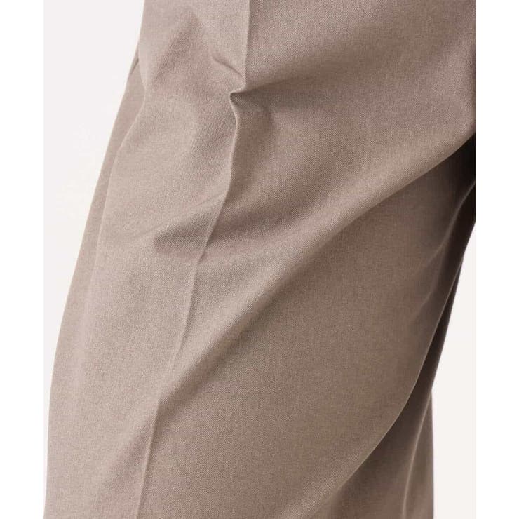 ストレートワイドシルエットパンツ（無地・チェック）/洗える | MK MICHEL KLEIN | 詳細画像55 