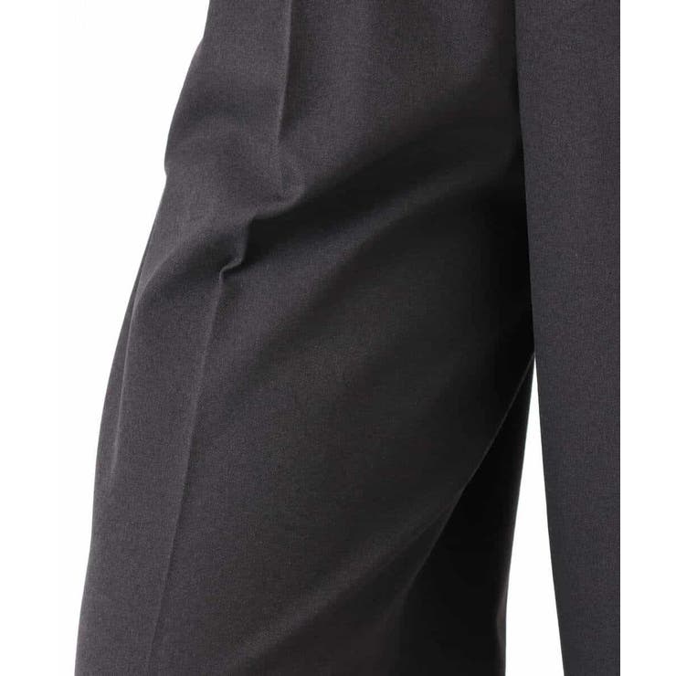 ストレートワイドシルエットパンツ（無地・チェック）/洗える | MK MICHEL KLEIN | 詳細画像57 