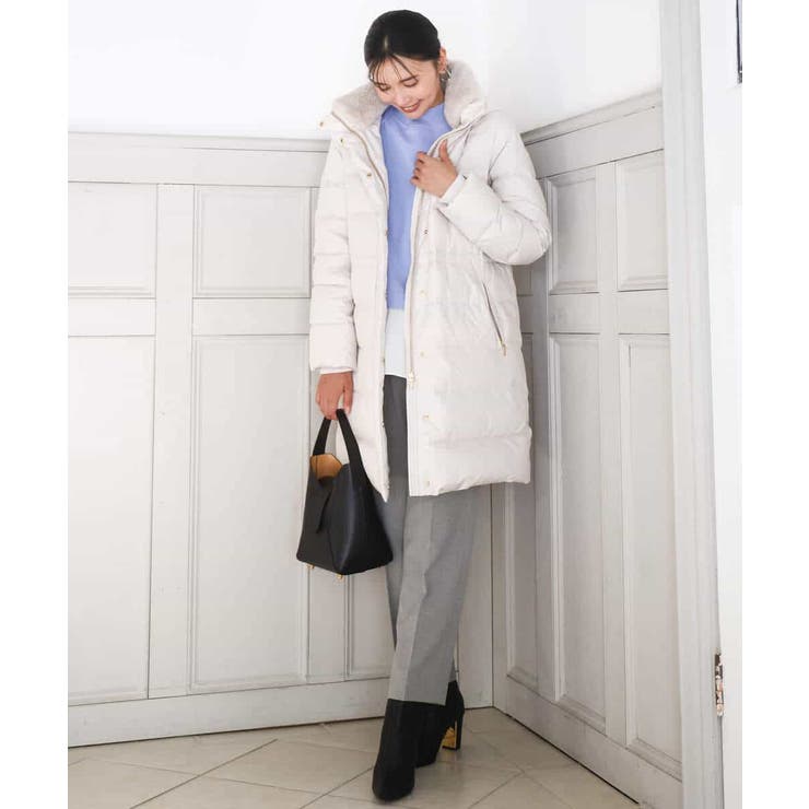 ツイード調両面起毛テーパードパンツ/洗える | MK MICHEL KLEIN | 詳細画像16 