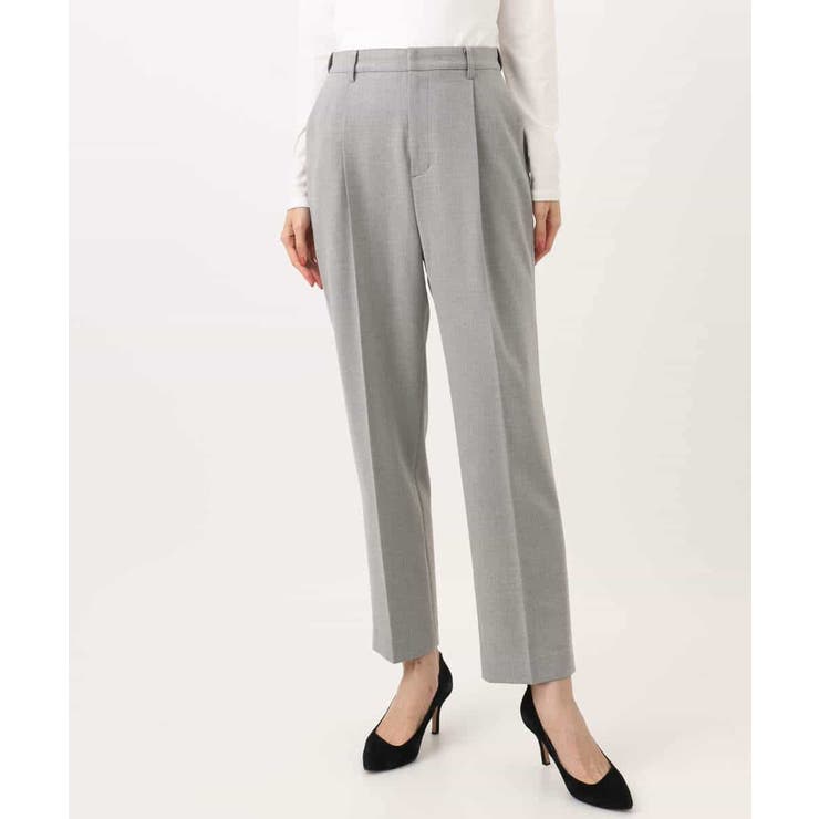 ツイード調両面起毛テーパードパンツ/洗える | MK MICHEL KLEIN | 詳細画像18 