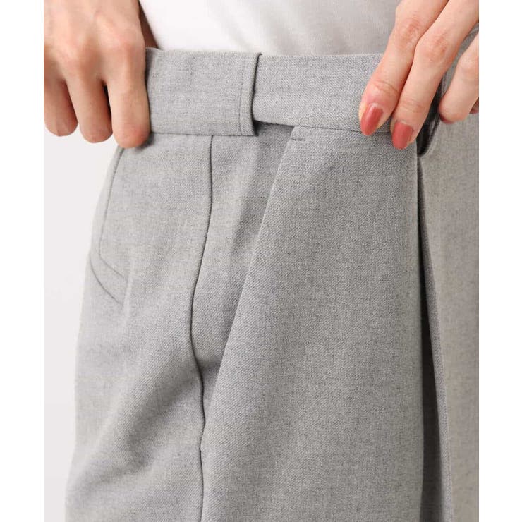 ツイード調両面起毛テーパードパンツ/洗える | MK MICHEL KLEIN | 詳細画像23 