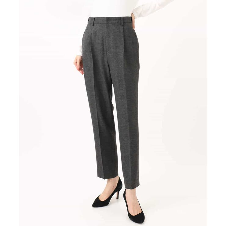 ツイード調両面起毛テーパードパンツ/洗える | MK MICHEL KLEIN | 詳細画像27 