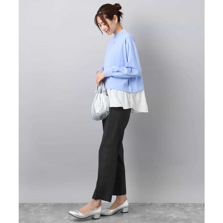 ツイード調両面起毛テーパードパンツ/洗える | MK MICHEL KLEIN | 詳細画像32 