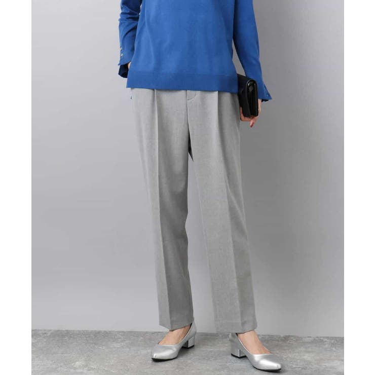 ツイード調両面起毛テーパードパンツ/洗える | MK MICHEL KLEIN | 詳細画像45 