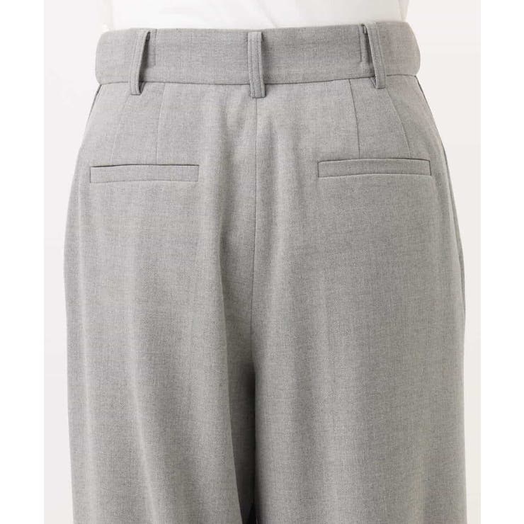 ツイード調両面起毛ワイドパンツ/洗える | MK MICHEL KLEIN | 詳細画像34 