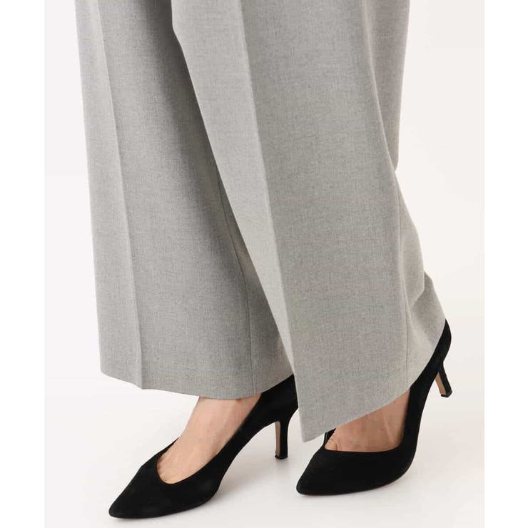 ツイード調両面起毛ワイドパンツ/洗える | MK MICHEL KLEIN | 詳細画像37 