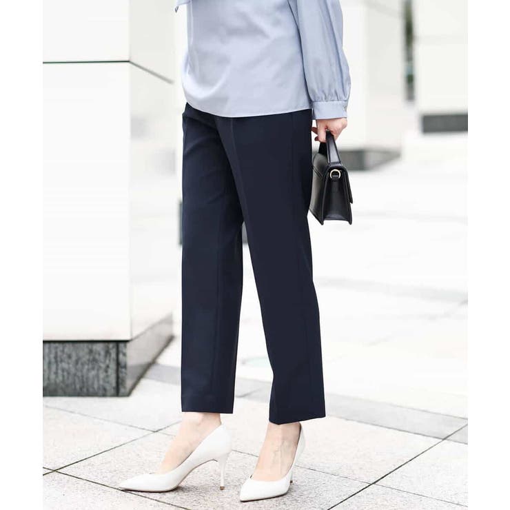 ベーシックテーパードパンツ/制菌加工/洗える | MK MICHEL KLEIN | 詳細画像12 