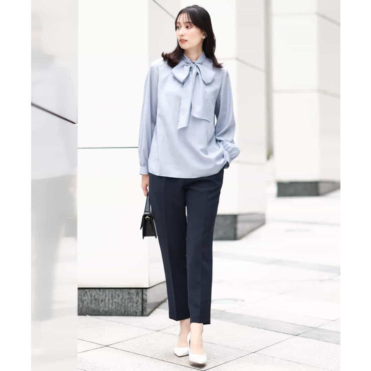 ベーシックテーパードパンツ/制菌加工/洗える | MK MICHEL KLEIN | 詳細画像13 