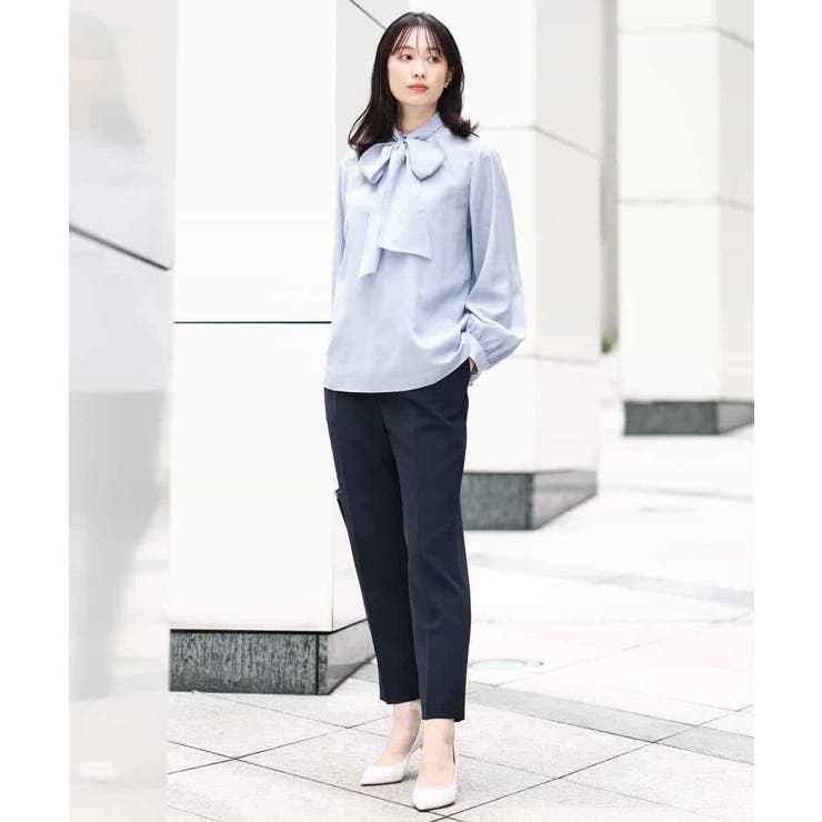 ベーシックテーパードパンツ/制菌加工/洗える | MK MICHEL KLEIN | 詳細画像14 