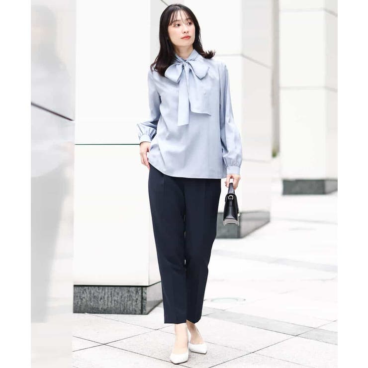 ベーシックテーパードパンツ/制菌加工/洗える | MK MICHEL KLEIN | 詳細画像15 