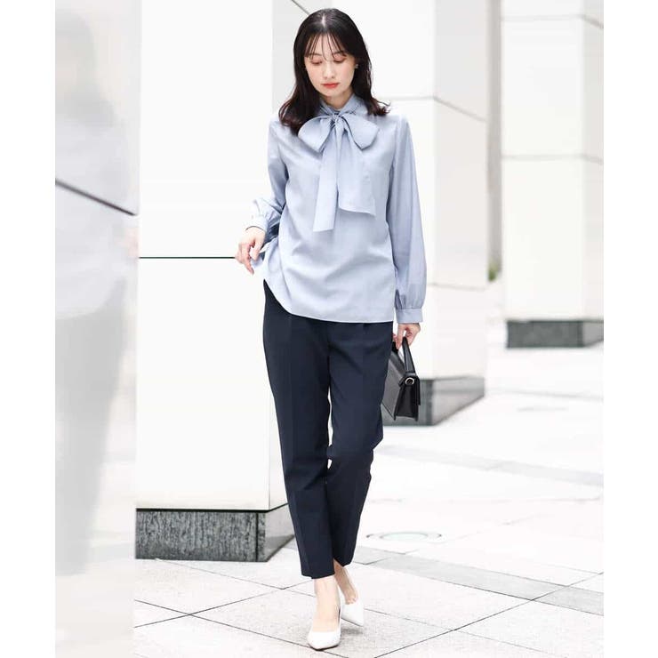 ベーシックテーパードパンツ/制菌加工/洗える | MK MICHEL KLEIN | 詳細画像16 