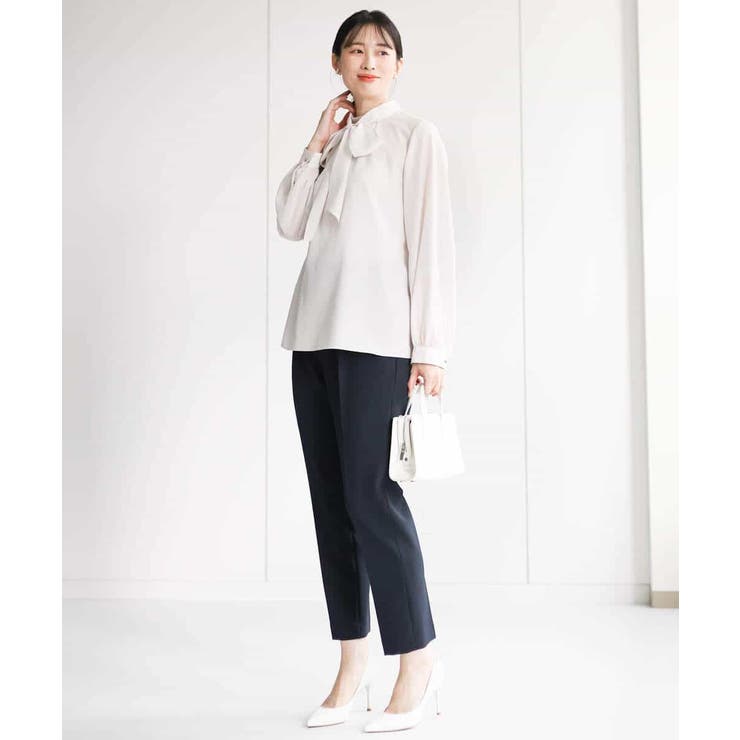 ベーシックテーパードパンツ/制菌加工/洗える | MK MICHEL KLEIN | 詳細画像26 