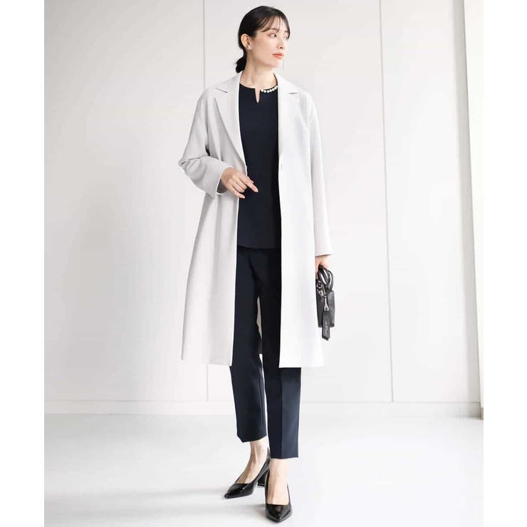 ベーシックテーパードパンツ/制菌加工/洗える | MK MICHEL KLEIN | 詳細画像34 