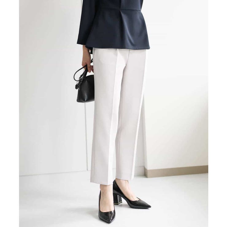 ベーシックテーパードパンツ/制菌加工/洗える | MK MICHEL KLEIN | 詳細画像36 