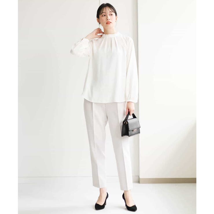 ベーシックテーパードパンツ/制菌加工/洗える | MK MICHEL KLEIN | 詳細画像43 