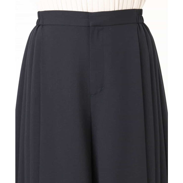 サイドプリーツガウチョパンツ/洗える | MK MICHEL KLEIN | 詳細画像22 