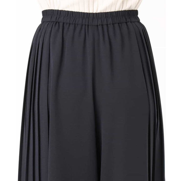 サイドプリーツガウチョパンツ/洗える | MK MICHEL KLEIN | 詳細画像23 