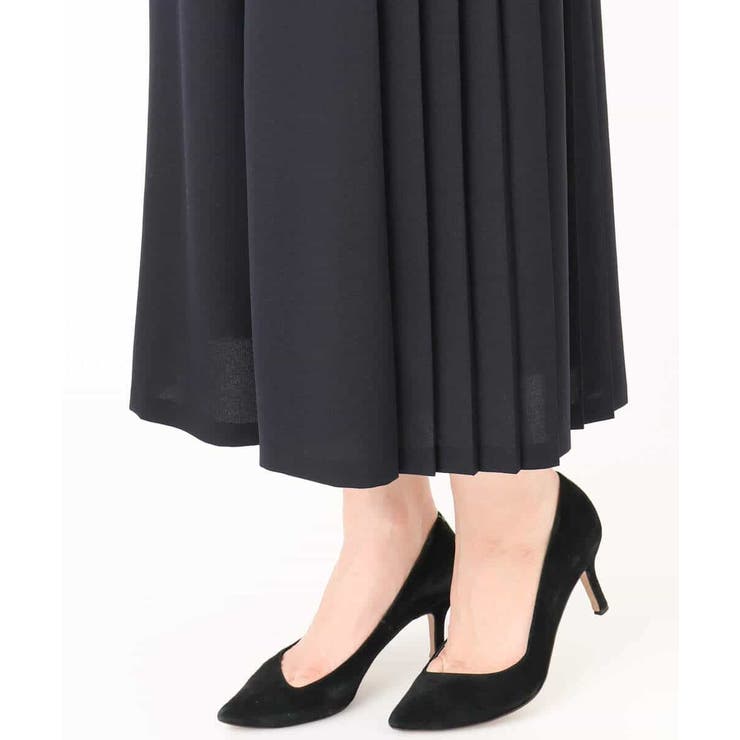 サイドプリーツガウチョパンツ/洗える | MK MICHEL KLEIN | 詳細画像24 