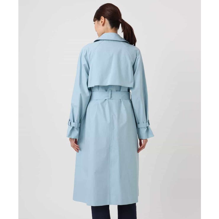 トレンチディティールロングコート/撥水/洗える | MK MICHEL KLEIN | 詳細画像15 