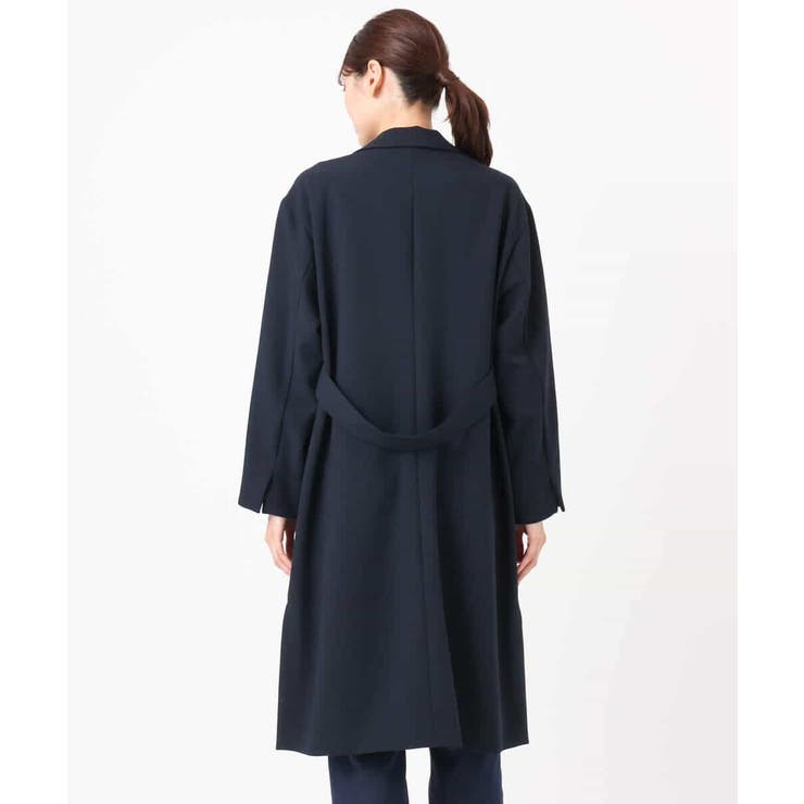 ライトダブルクロスチェスターコート/洗える | MK MICHEL KLEIN | 詳細画像12 