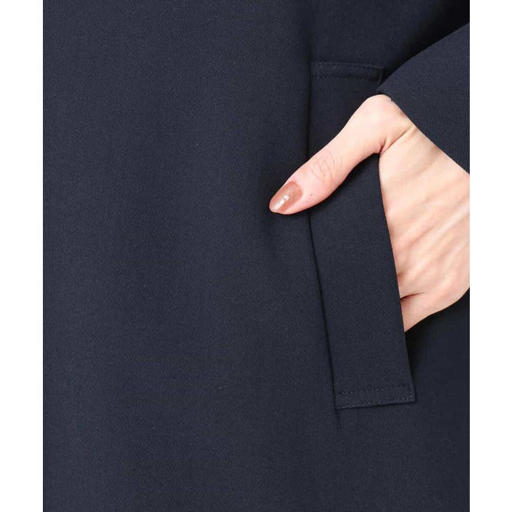 ライトダブルクロスチェスターコート/洗える | MK MICHEL KLEIN | 詳細画像15 