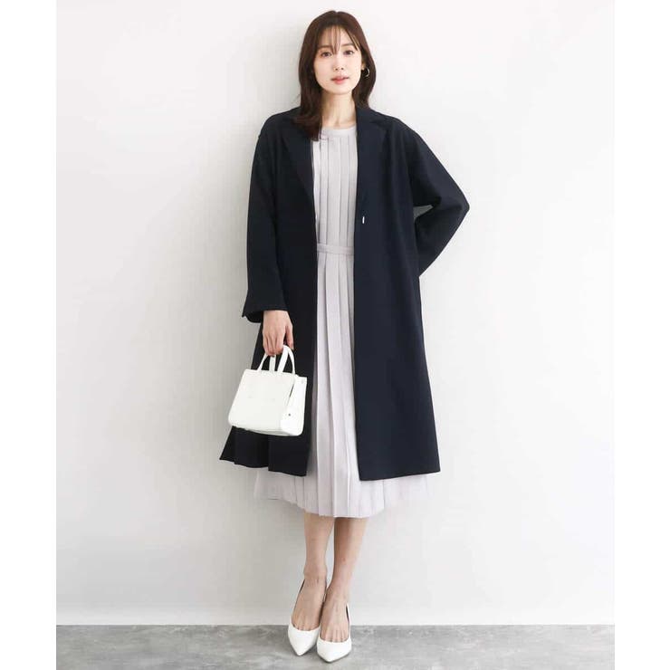 ライトダブルクロスチェスターコート/洗える | MK MICHEL KLEIN | 詳細画像8 