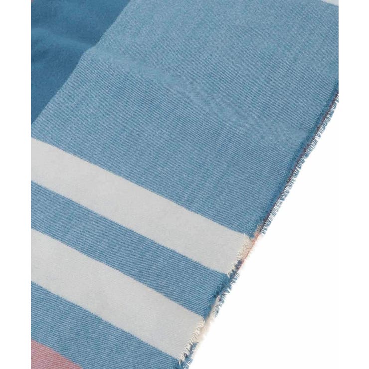 大判チェック柄ストール/洗える | MK MICHEL KLEIN | 詳細画像5 