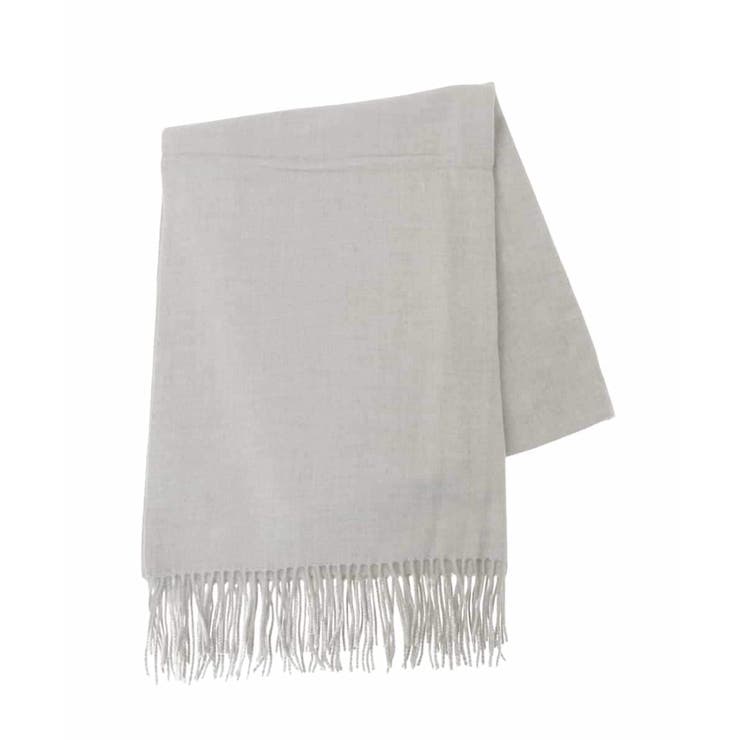 大判無地ストール/洗える | MK MICHEL KLEIN | 詳細画像10 