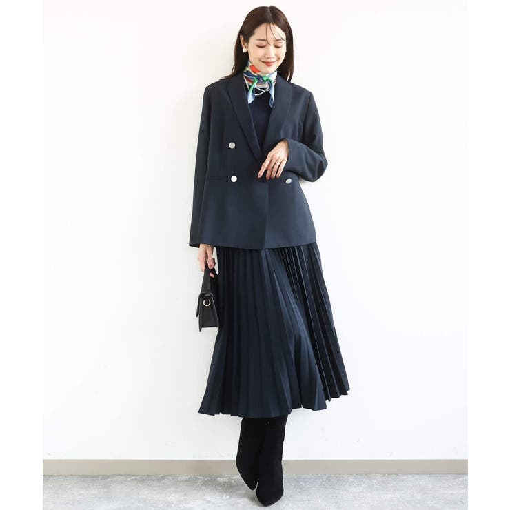 幾何柄スカーフ/洗える | MK MICHEL KLEIN | 詳細画像10 