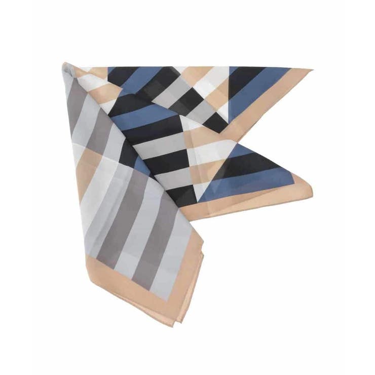 幾何柄スカーフ/洗える | MK MICHEL KLEIN | 詳細画像16 