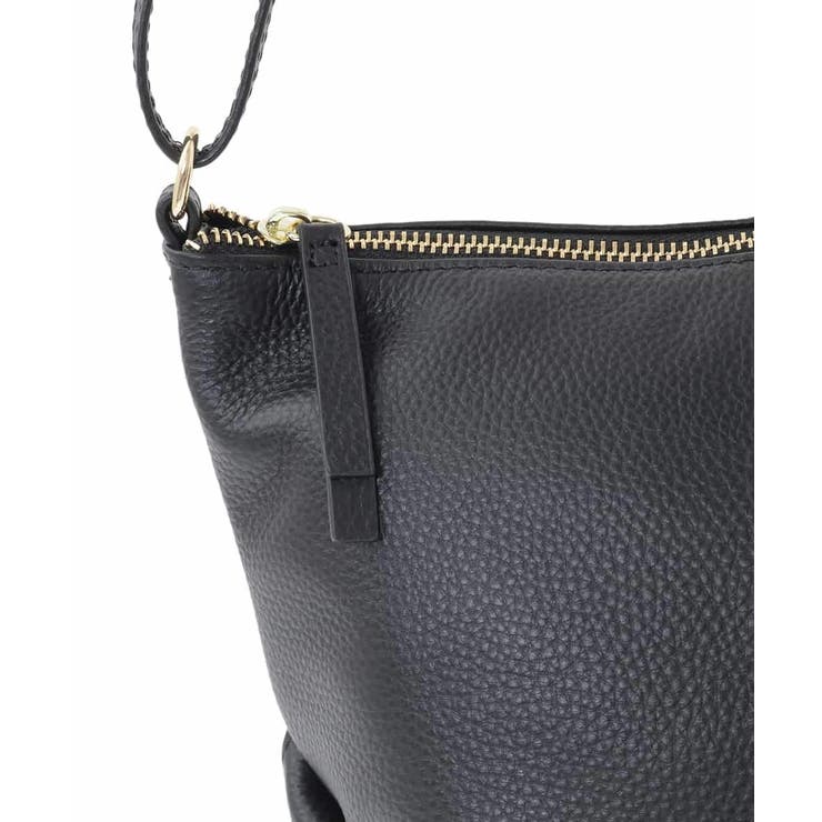 シュリングレザー台形ショルダーバッグ | MK MICHEL KLEIN | 詳細画像10 