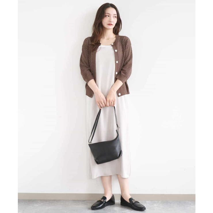 シュリングレザー台形ショルダーバッグ | MK MICHEL KLEIN | 詳細画像13 