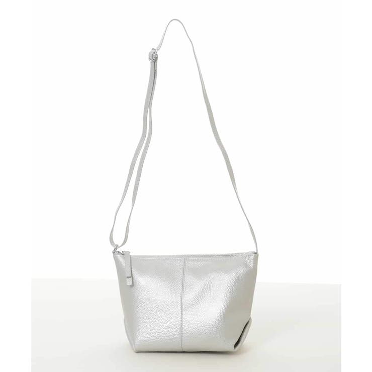 シュリングレザー台形ショルダーバッグ | MK MICHEL KLEIN | 詳細画像2 