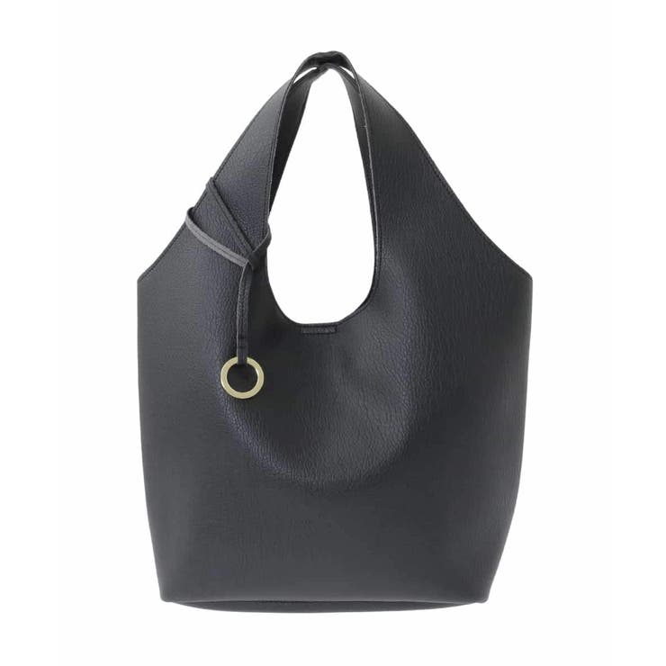 [A4収納可]リングチャーム付きトートバッグ | MK MICHEL KLEIN | 詳細画像13 