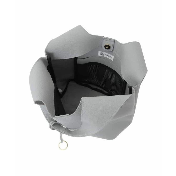 [A4収納可]リングチャーム付きトートバッグ | MK MICHEL KLEIN | 詳細画像6 