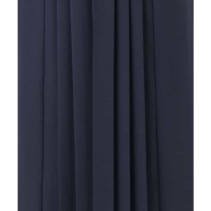 サテンジョーゼット プリーツワンピース/洗える | MK MICHEL KLEIN | 詳細画像31 